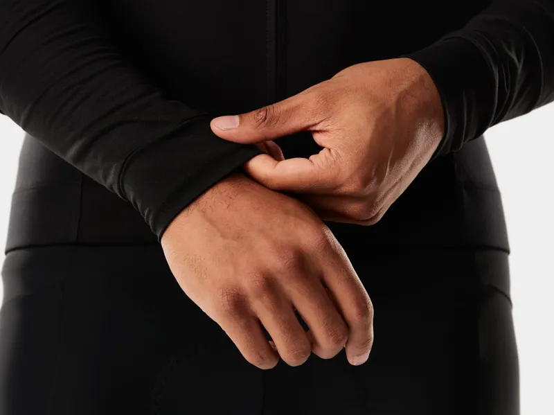 Trek Circuit LTD Long Sleeve Cycling Jersey in Black-4